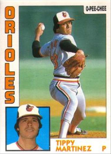 1984 O-Pee-Chee Baseball Cards 215     Tippy Martinez